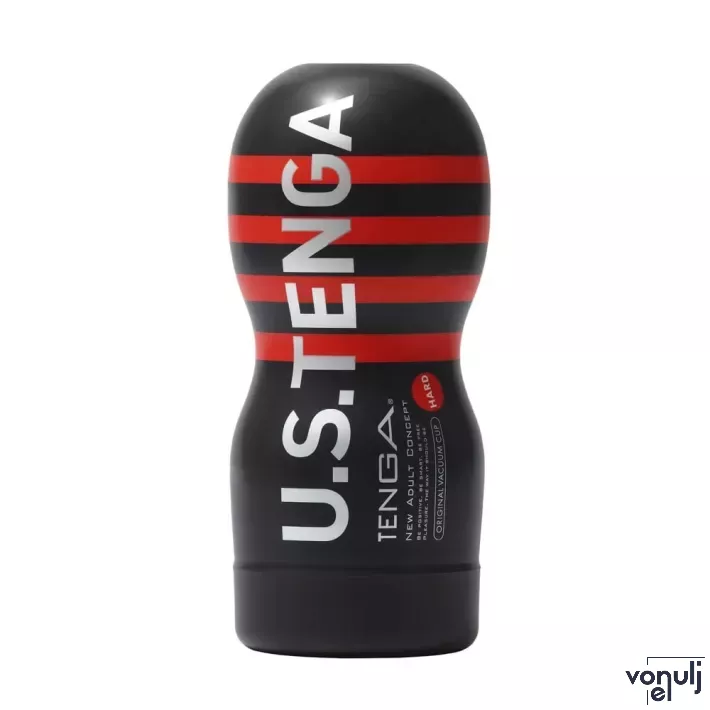 TENGA maszturbátor U.S. Original Vacuum Cup Strong - erős intenzitású, vákuumos, vízálló, egyszer használatos