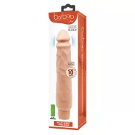 BAILE élethű vibrátor Barbara Jack Realistic Multi-Speed Vibrator 10" - realisztikus, elemes, TPR (25,5cm)