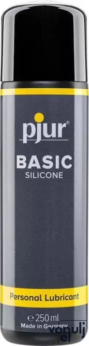 PJUR intim síkosító Basic Silicone Bottle 250 ml - szilikon bázisú, illat- és ízmentes