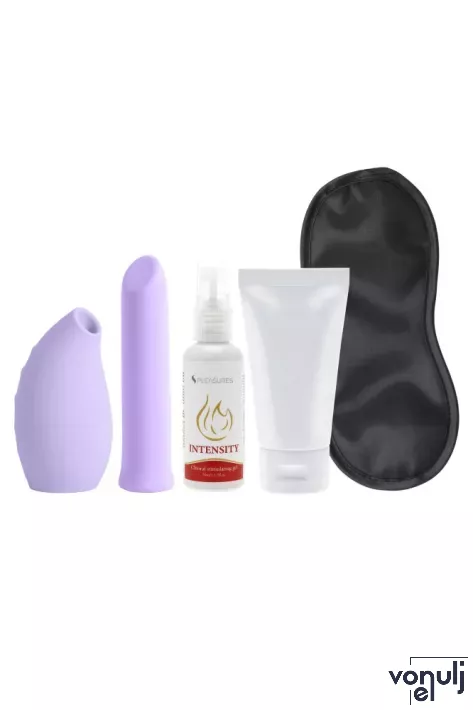 Vibrátor szett S PLEASURES Velvet Lovers Kit Purple - 5 részes