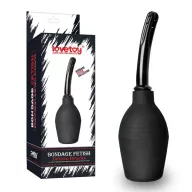 LOVETOY intim zuhany Bondage Fetish Deluxe Douche Black 3 - fekete színben, anális és hüvelyi irrigálásra, 310 ml