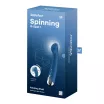 G pont vibrátor Satisfyer Spinning 1 blue - akkumulátoros,vízálló