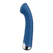 G pont vibrátor Satisfyer Spinning 1 blue - akkumulátoros,vízálló