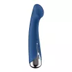 G pont vibrátor Satisfyer Spinning 1 blue - akkumulátoros,vízálló