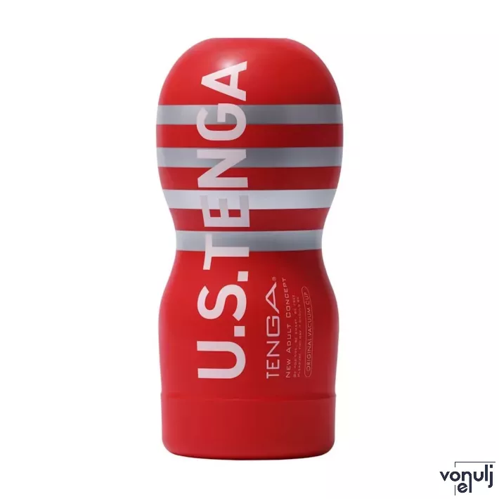 TENGA maszturbátor U.S. Original Vacuum Cup Regular - közepes erősségű, vákuumos, vízálló, egyszer használatos