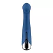 G pont vibrátor Satisfyer Spinning 1 blue - akkumulátoros,vízálló