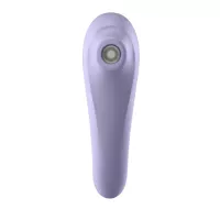 SATISFYER léghullámos csiklóizgató és G-pont vibrátor Dual Pleasure Mauve - lila színben, vízálló, akkumulátoros, ingyenes applikációval