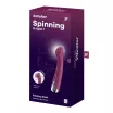 G pont vibrátor Satisfyer Spinning 1 red - akkumulátoros,vízálló