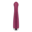 G pont vibrátor Satisfyer Spinning 1 red - akkumulátoros,vízálló