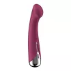 G pont vibrátor Satisfyer Spinning 1 red - akkumulátoros,vízálló