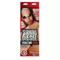 NS NOVELTIES élethű vibrátor Shane Diesel - realisztikus, herével, távirányítóval, PVC (25 cm)