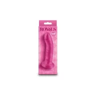 Hajlított műpénisz Ns novelties Royals 5" Charlie Metallic Pink