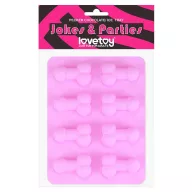 LOVETOY pénisz szilikonforma Pecker Chocolate/Ice Tray - jégkocka, vagy csokoládé készítéshez