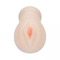 ANIME maszturbátor Pussy Vibrating Masturbator - realisztikus, vagina formájú testnyílással, vibrációs, távirányítóval, vízálló