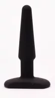 CHISA NOVELTIES fenékdugó Silicone Bute Plug 4 inch - fekete színben, vízálló, szilikon, 10 cm