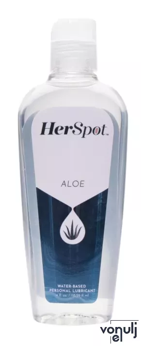 FLESHLIGHT intim síkosító Her Spot Lubricant Aloe 100 ml - anális, vízbázisú, lágyan síkos érzettel, az Aloe vera tápláló hatásával