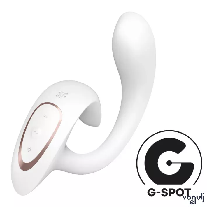 Csiklóizgatós g pont vibrátor Satisfyer G for Goddess 1 white - vízálló,akkumulátoros