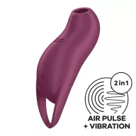 Léghullámos csiklóizgató Satisfyer Pocket Pro 1 purple - vízálló, akkumulátoros