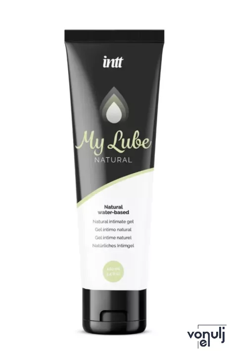 Vízbázisú intim síkosító INTT My Lube Natural 100 ml