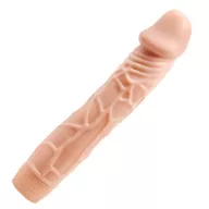 BAILE élethű vibrátor Barbara Bob Realistic Multi-Speed Vibrator 8,8" - realisztikus, elemes, TPR (22,5 cm)