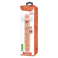 BAILE élethű vibrátor Barbara Bob Realistic Multi-Speed Vibrator 8,8" - realisztikus, elemes, TPR (22,5 cm)