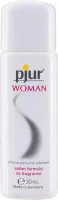 PJUR intim síkosító Woman Bottle 30 ml - szilikon bázisú, érzékeny bőrre, hosszantartó, bőrtápláló hatással, illat- és ízmentes, latex óvszerhez is