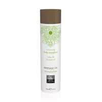 SHIATSU masszázsolaj Massage Oil Stimulation Lotus & Coconut Oil 100 ml - lótusz és kókusz illattal