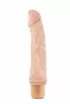 BLUSH élethű vibrátor Mr. Skin Cock Vibe 6 - realisztikus, vízálló, elemes, PVC (22 cm)