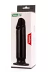 LOVETOY anál dildó King-Sized Anal Dildo - fekete színben, letapasztható, vízálló, 23,5 cm