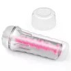 LOVETOY maszturbátor 8,5" Lumino Play Masturbator Pink Glow - rózsaszín, sötétben világító, vibráció nélküli, vízálló