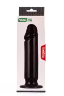 LOVETOY anál dildó King-Sized Anal Dildo - fekete színben, letapasztható, vízálló, 23,5 cm