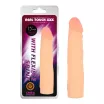 CHISA NOVELTIES élethű dildó Real Touch XXX With Flexible Spine 7.5 inch - közepes méretű, letapasztható, testszínű, vízálló, TPE (19 cm)