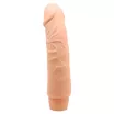 BAILE élethű vibrátor Barbara Jeff  Realistic Multi-Speed Vibrator 7,6" - realisztikus, elemes, TPR (19,5cm)