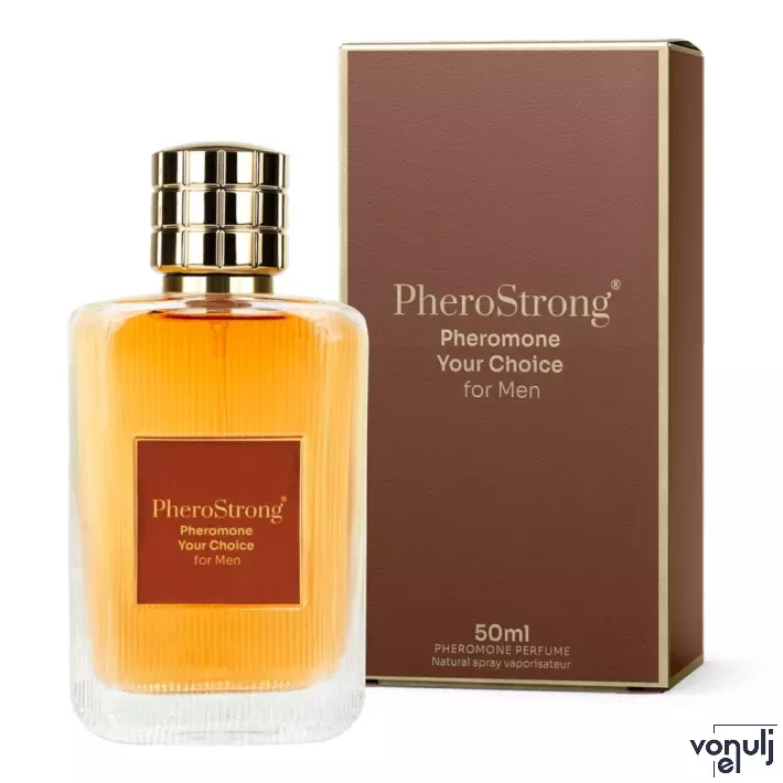 Feromonos parfüm férfiaknak Pherostrong Your Choice 50 ml