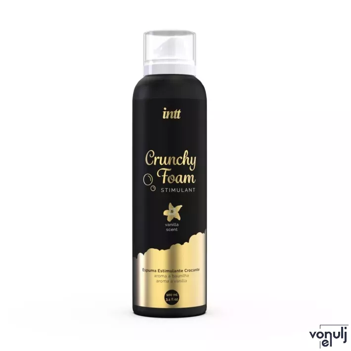 INTT masszázshab Crunchy Foam Vanilla Aerosol 150 ml - vanília illattal