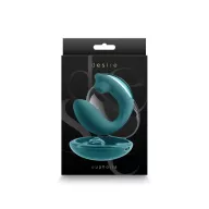 NS NOVELTIES csiklóizgatós vibrátor Desire Euphoria Dark Teal - türkiz színben, léghullámos, g-pontos, flexibilis, vízálló, akkumulátoros