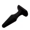 CHISA NOVELTIES fenékdugó Black Mont M Silicone Plug - fekete színben, M méretben, vízálló, szilikon, 10 cm