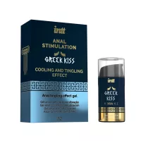 INTT intim síkosító Greek Kiss Anal Stimulation Airless Bottle 15 ml - anális, hűsítő és vibráló hatással