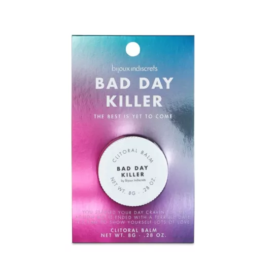 BIJOUX INDISCRETS stimuláló balzsam Bad Day Killer Clitherapy Balm 8 g - csiklóstimuláló, csillagánizs illattal, melegítő hatással