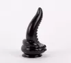 X-MEN fenékdugó 8.3" Butt Plug Black - fekete színben, letapasztható, vízálló, PVC, 21 cm