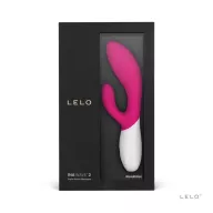 LELO csiklóizgatós vibrátor Ina Wave 2 Cerise - cseresznye színű, vízálló, akkumulátoros