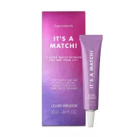 BIJOUX INDISCRETS stimuláló balzsam It's A Match! Liquid Vibrator 10 ml - csiklóstimuláló, acmella virággal és aloe verával, melegítő hatással