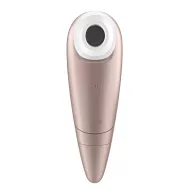 SATISFYER léghullámos csiklóizgató Number One - rózsaarany színben, vízálló, elemes