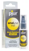 PJUR intim síkosító Analyse Me! Anal Comfort Serum 20 ml - anális, gél állagú, hosszantartó, nyugtató hatással, latex óvszerhez is