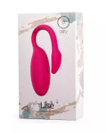 ELITY vibrációs tojás Lise - rózsaszín színben, pároknak is, okos, vízálló, akkumulátoros, ingyenes applikációval