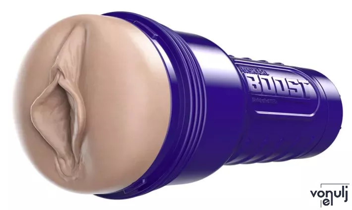 FLESHLIGHT maszturbátor Boost Bang LM Flesh - realisztikus, vagina formájú, testszínű, vízálló, vibráció nélküli