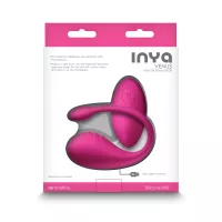 INYA vibrációs tojás Venus Pink - rózsaszín színben, g-pontos, távirányítóval, vízálló, akkumulátoros