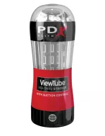 Maszturbátor PIPEDREAM PDX Elite Viewtube See-Thru Stroker