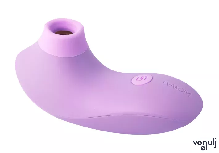 SVAKOM léghullámos csiklóizgató Pulse Lite Neo Purple - lila színben, okos, ingyenes applikációval, vízálló, akkumulátoros