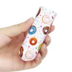 LOVETOY minivibrátor Rechargeable Donut Massager - fehér színben, egyedi fánk mintás külsővel, vízálló, akkumulátoros